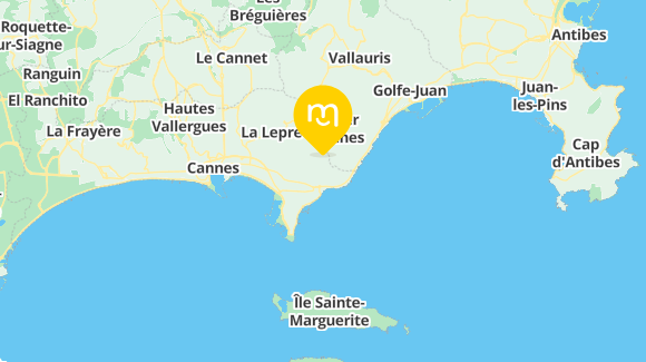 Voir la carte et les moyens de transport