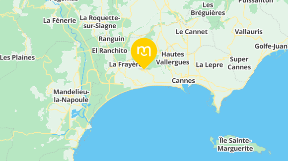 Voir la carte et les moyens de transport