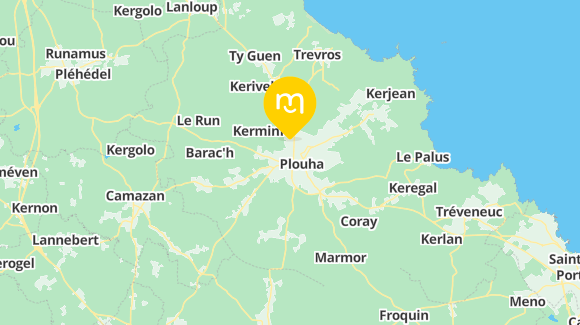Voir la carte et les moyens de transport