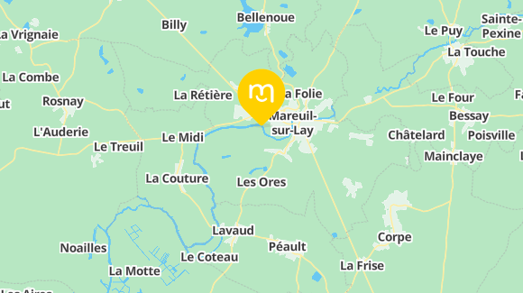 Voir la carte et les moyens de transport
