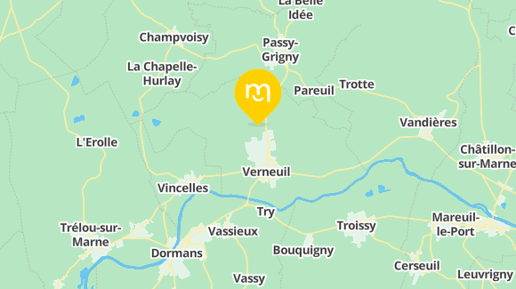 Voir la carte et les moyens de transport