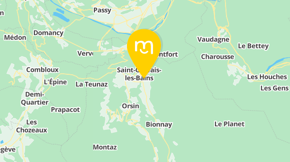 Voir la carte et les moyens de transport
