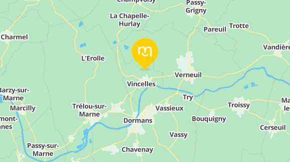 Voir la carte et les moyens de transport