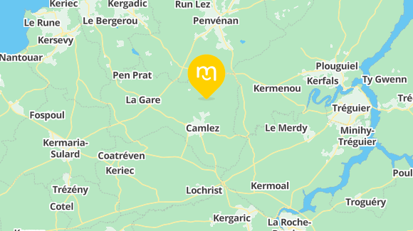 Voir la carte et les moyens de transport