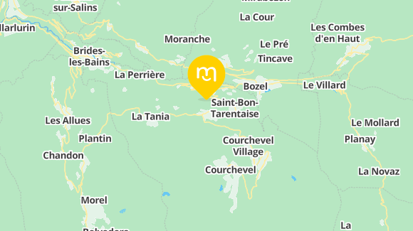 Voir la carte et les moyens de transport