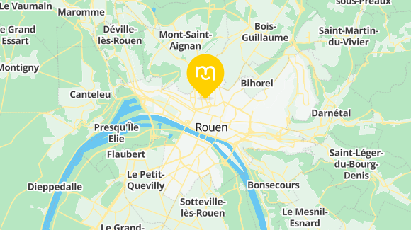 Voir la carte et les moyens de transport