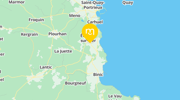 Voir la carte et les moyens de transport