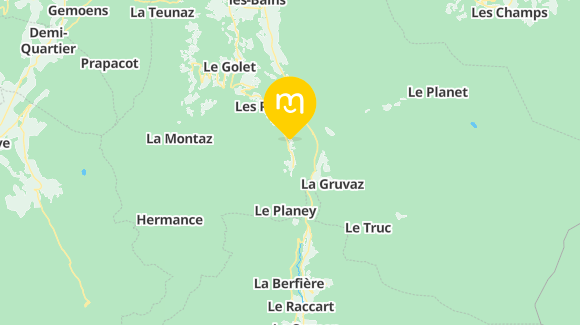 Voir la carte et les moyens de transport