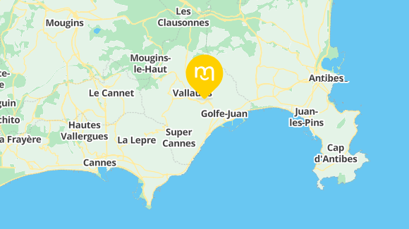 Voir la carte et les moyens de transport