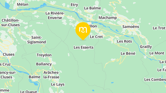 Voir la carte et les moyens de transport