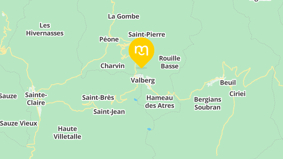 Voir la carte et les moyens de transport