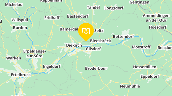 Voir la carte et les moyens de transport