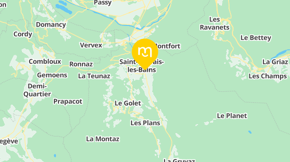 Voir la carte et les moyens de transport
