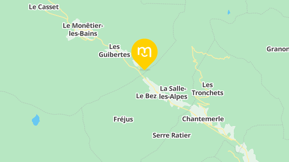 Voir la carte et les moyens de transport