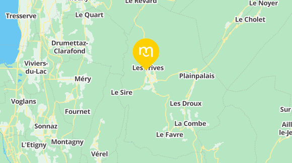 Voir la carte et les moyens de transport