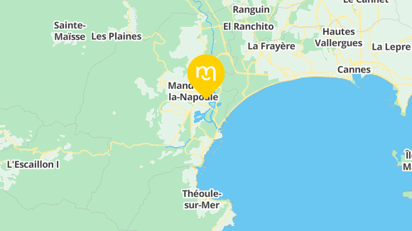 Voir la carte et les moyens de transport