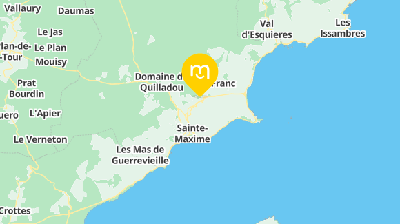 Voir la carte et les moyens de transport