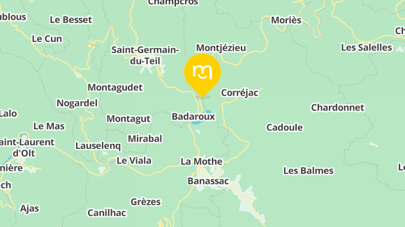 Voir la carte et les moyens de transport