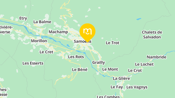 Voir la carte et les moyens de transport
