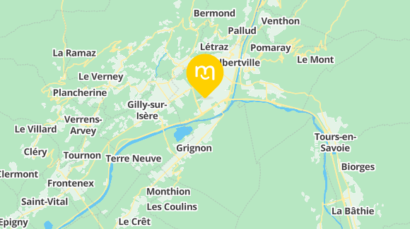 Voir la carte et les moyens de transport