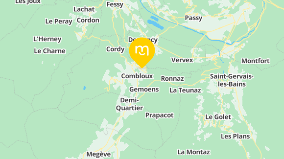 Voir la carte et les moyens de transport