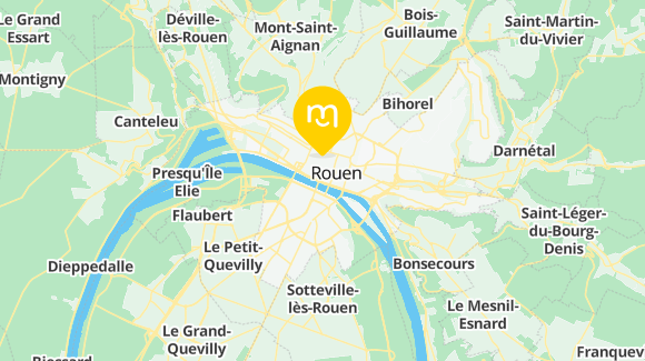 Voir la carte et les moyens de transport