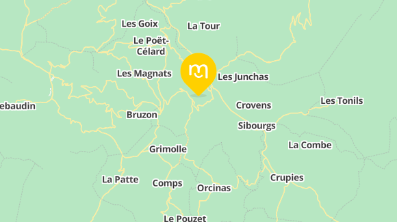 Voir la carte et les moyens de transport