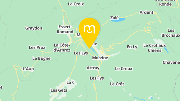Voir la carte et les moyens de transport
