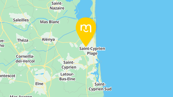 Voir la carte et les moyens de transport