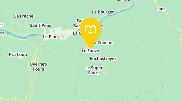 Voir la carte et les moyens de transport
