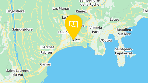 Voir la carte et les moyens de transport