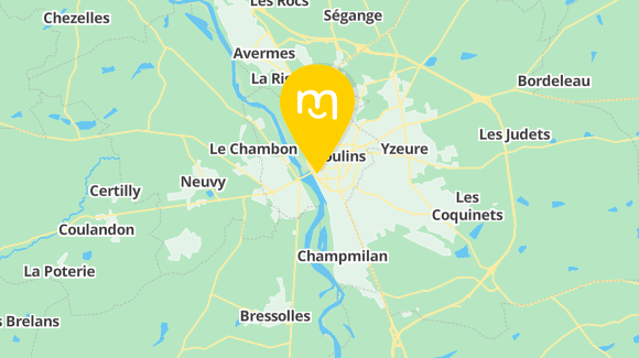 Voir la carte et les moyens de transport