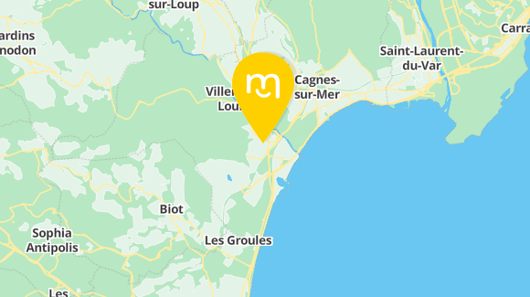 Voir la carte et les moyens de transport