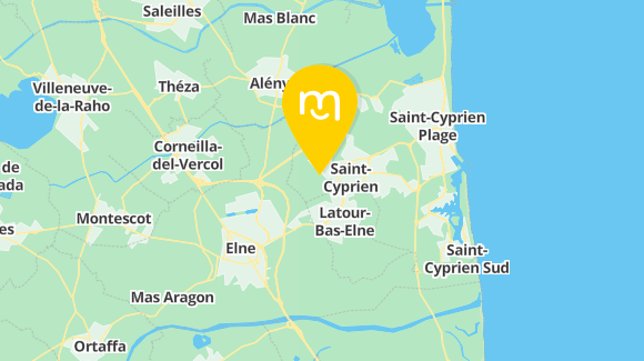 Voir la carte et les moyens de transport