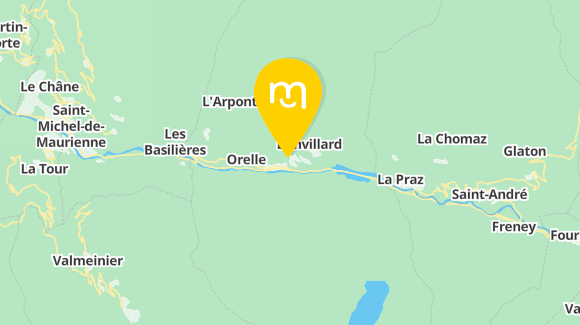 Voir la carte et les moyens de transport