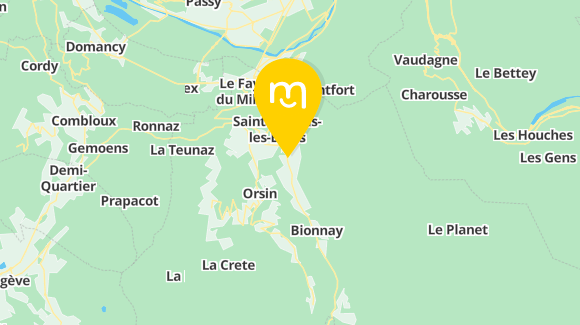 Voir la carte et les moyens de transport