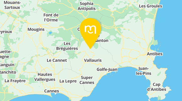 Voir la carte et les moyens de transport